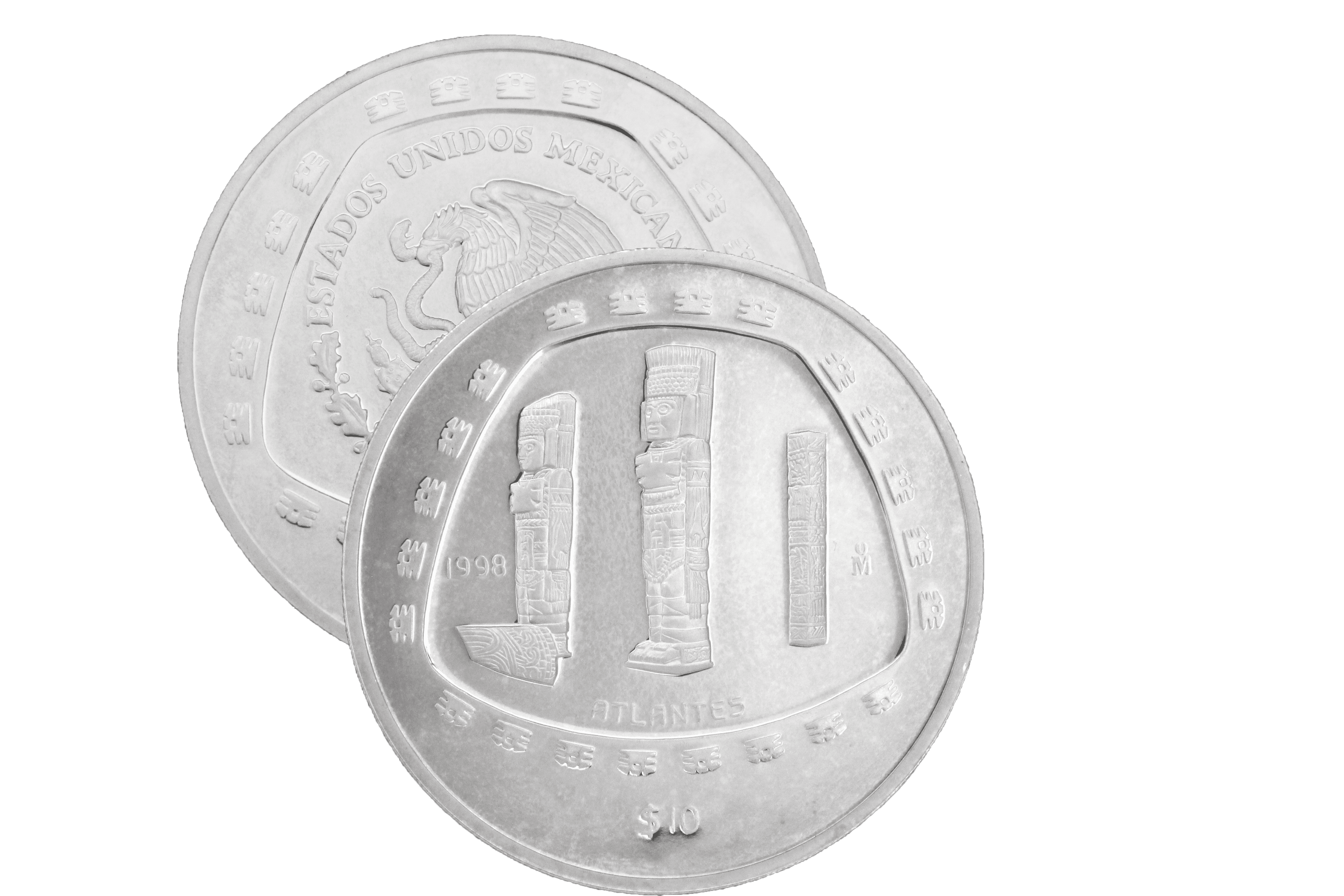 MONEDA DE $10 ATLANTES